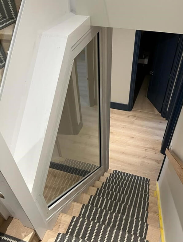 Fire rated partition installation - Rodenhurst